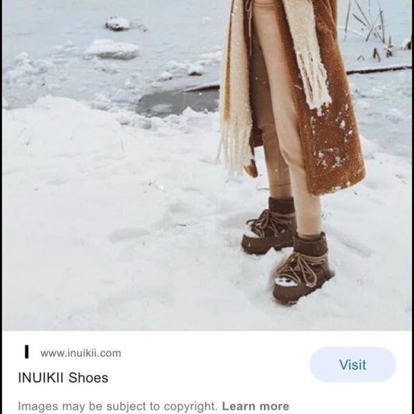 Ikkii (now known as Inuikii) real fur/shearling boots size 7 fits like size 6 - Picture 9 of 9